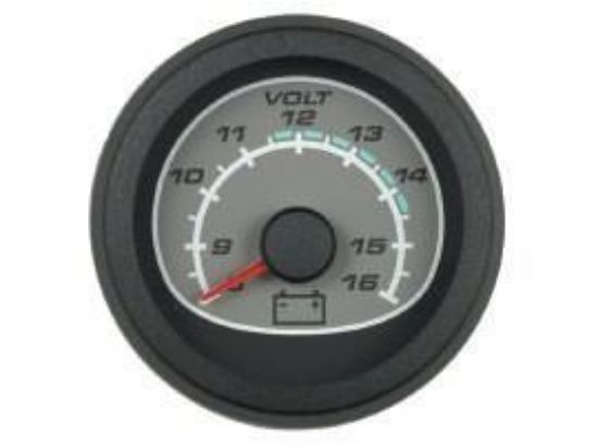 Picture of Mercury-Mercruiser 79-879921K1 VOLTAGE GAUGE, (Grey)